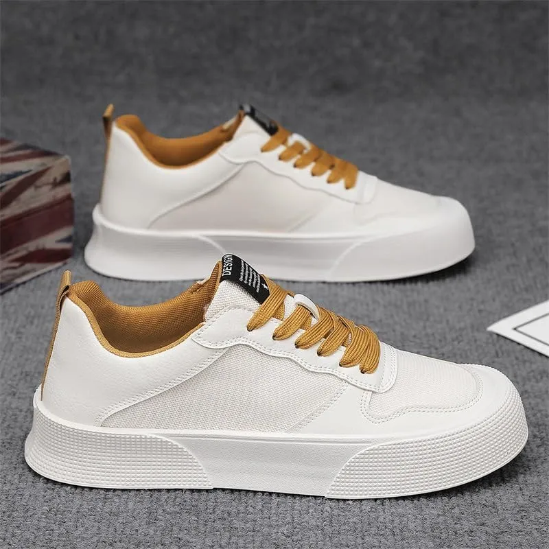 2025 New Men's Casual Shoes Spring Breathable Printed Niche Canvas Shoes Youth Sports Casual Street Trend