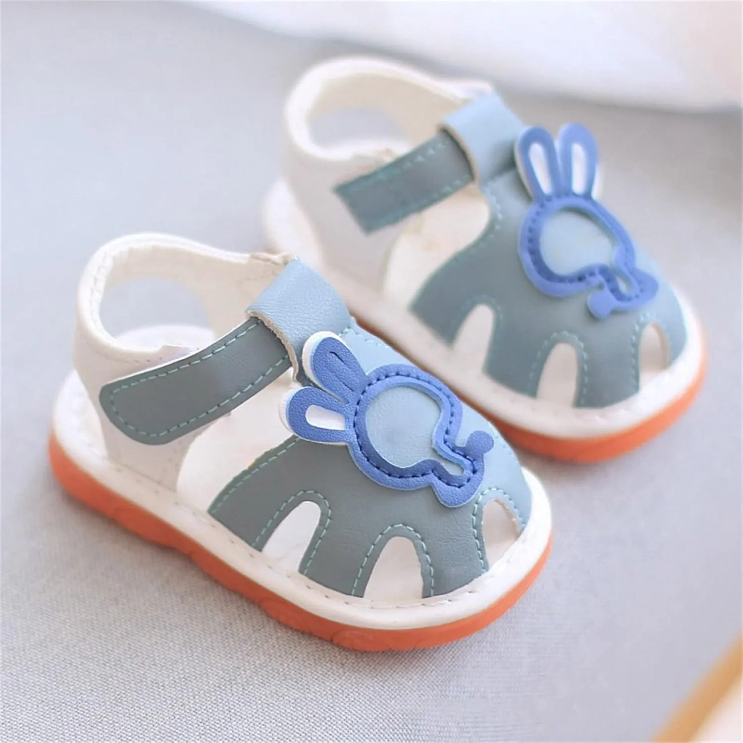 Baby Infant Flat Wide Sandals Leather Soft Non Slip Open Toe Summer Shoes Toddler Newborn Lightweight Barefoot Sandals