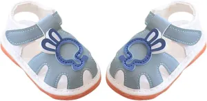Baby Infant Flat Wide Sandals Leather Soft Non Slip Open Toe Summer Shoes Toddler Newborn Lightweight Barefoot Sandals
