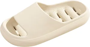 Bath Slippers Womens Sandals with Arch Support Shower Shoes for Living Room Pool Beach Spa Public Showers