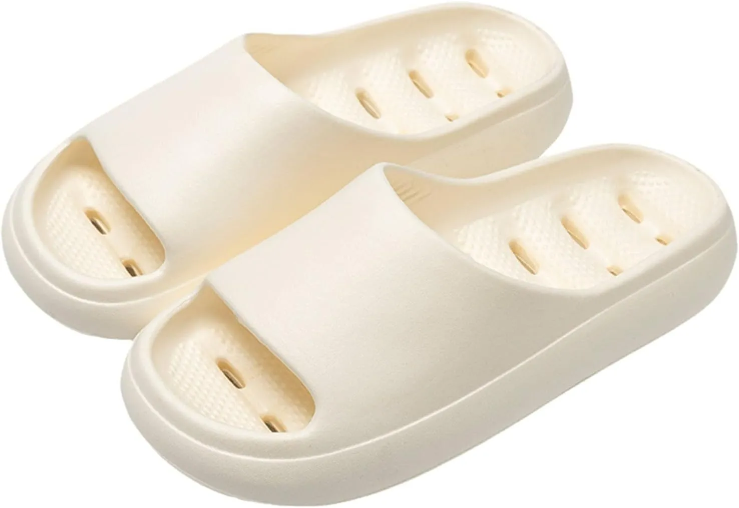 Bath Slippers Womens Sandals with Arch Support Shower Shoes for Living Room Pool Beach Spa Public Showers