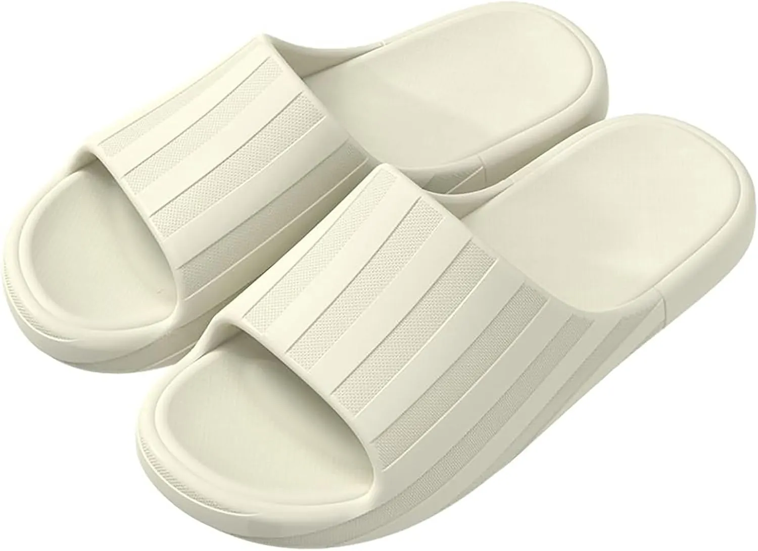 Bathroom Slippers Men Womens Slides Cloud Slippers for Men Shower Shoes Women Indoor Outdoor Travel Quick Drying