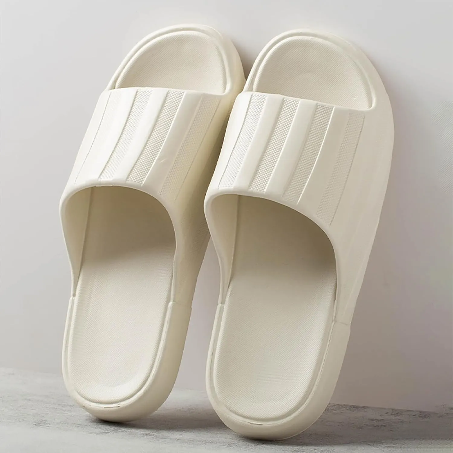 Bathroom Slippers Men Womens Slides Cloud Slippers for Men Shower Shoes Women Indoor Outdoor Travel Quick Drying