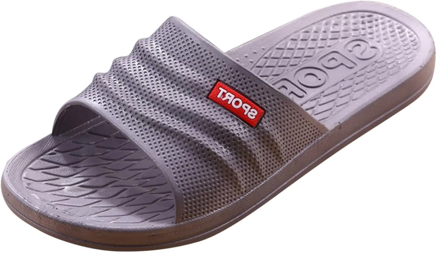 Bathroom Slippers Shower Shoes for Living Room Pool Beach Spa Public Showers Massage Pool Slides with Arch Support
