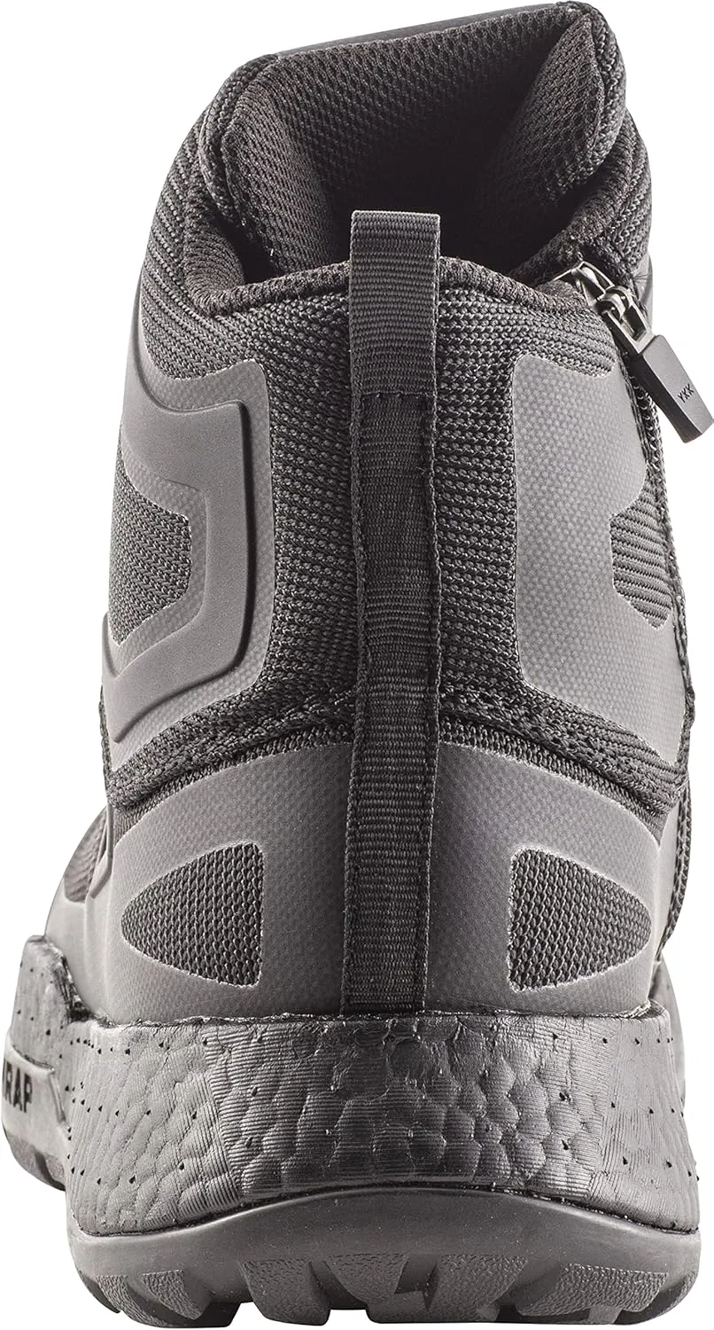 Belleville AMRAP Vapor Waterproof Mid-Cut Tactical Boots for Men - Designed for Police, EMS, and Security with Traction Outsole