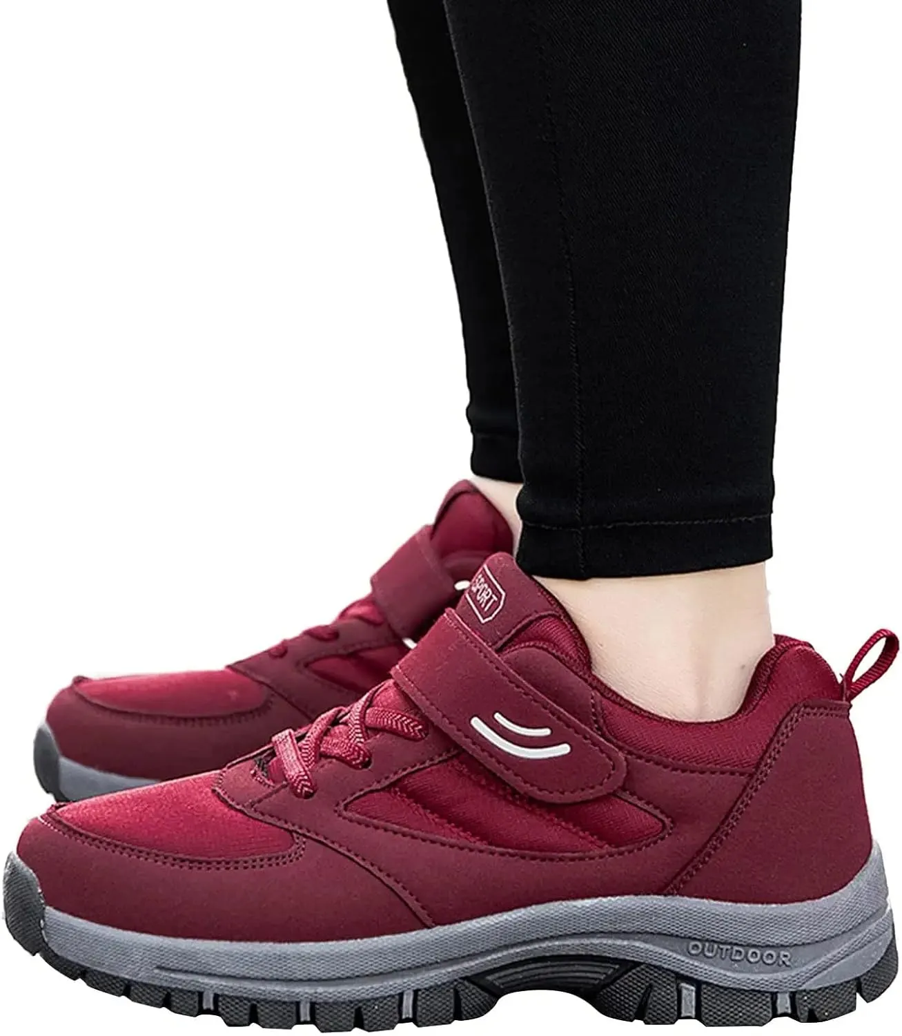 BORAMAX Running Shoes Women Tennis Shoes Waterproof Shoes Hiking Sneakers Outdoor Climbing Women's Boots Lightweight Sneaker