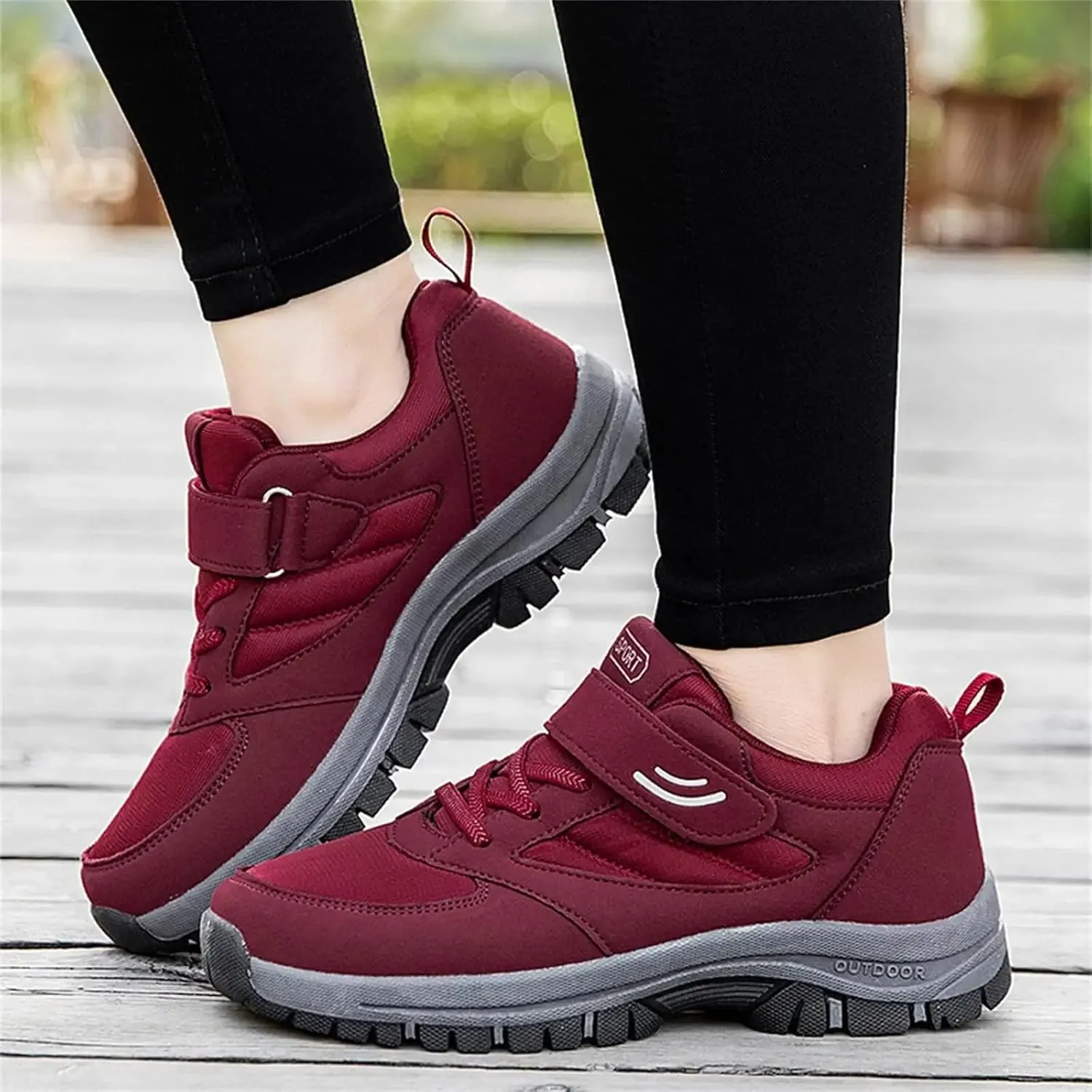 BORAMAX Running Shoes Women Tennis Shoes Waterproof Shoes Hiking Sneakers Outdoor Climbing Women's Boots Lightweight Sneaker
