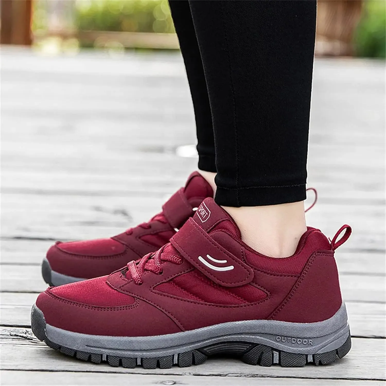 BORAMAX Running Shoes Women Tennis Shoes Waterproof Shoes Hiking Sneakers Outdoor Climbing Women's Boots Lightweight Sneaker
