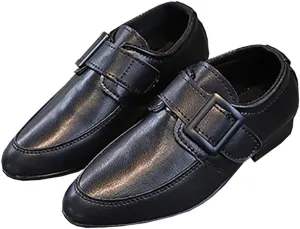 Boys Classic PU Leather School Uniform Oxfords Casual Dress Shoes Loafers Flats