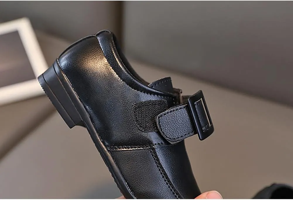Boys Classic PU Leather School Uniform Oxfords Casual Dress Shoes Loafers Flats