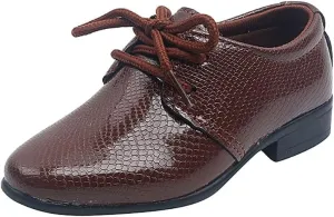 Boys Classic PU Leather School Uniform Oxfords Casual Dress Shoes Loafers Flats