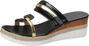 Breathable Summer Sandals for Women Recovery Slides Sandals Walking Sandals Casual Non Slip Wedge Sandals
