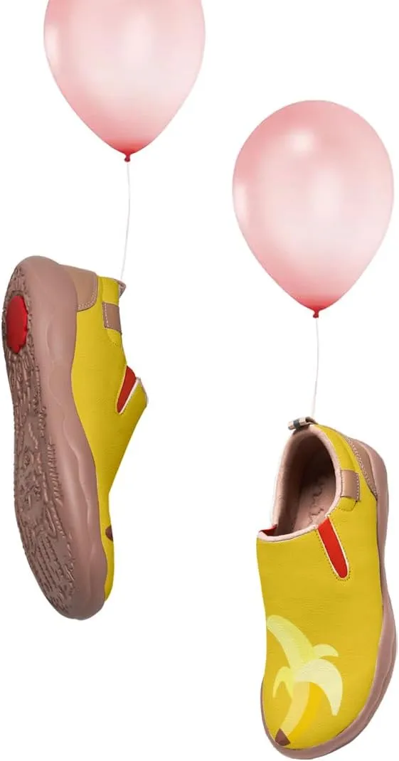 Child's Travel Shoes Boy Girl Slip On Loafers Casual Walking Comfort Abstract Art Painted Sneakers Kids