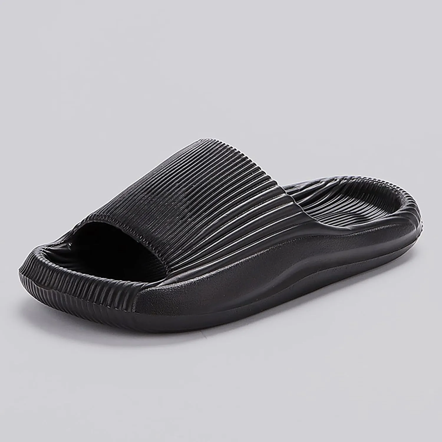 Cloud Slides Bathroom House and Pool Sandals Non Slip Summer Bathroom Indoor House Slippers with Drain Holes