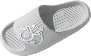 Cloud Slides Quick Dry Non-Slip Bathroom Slippers for Men Women Cloud Slides for Women and Men - Soft
