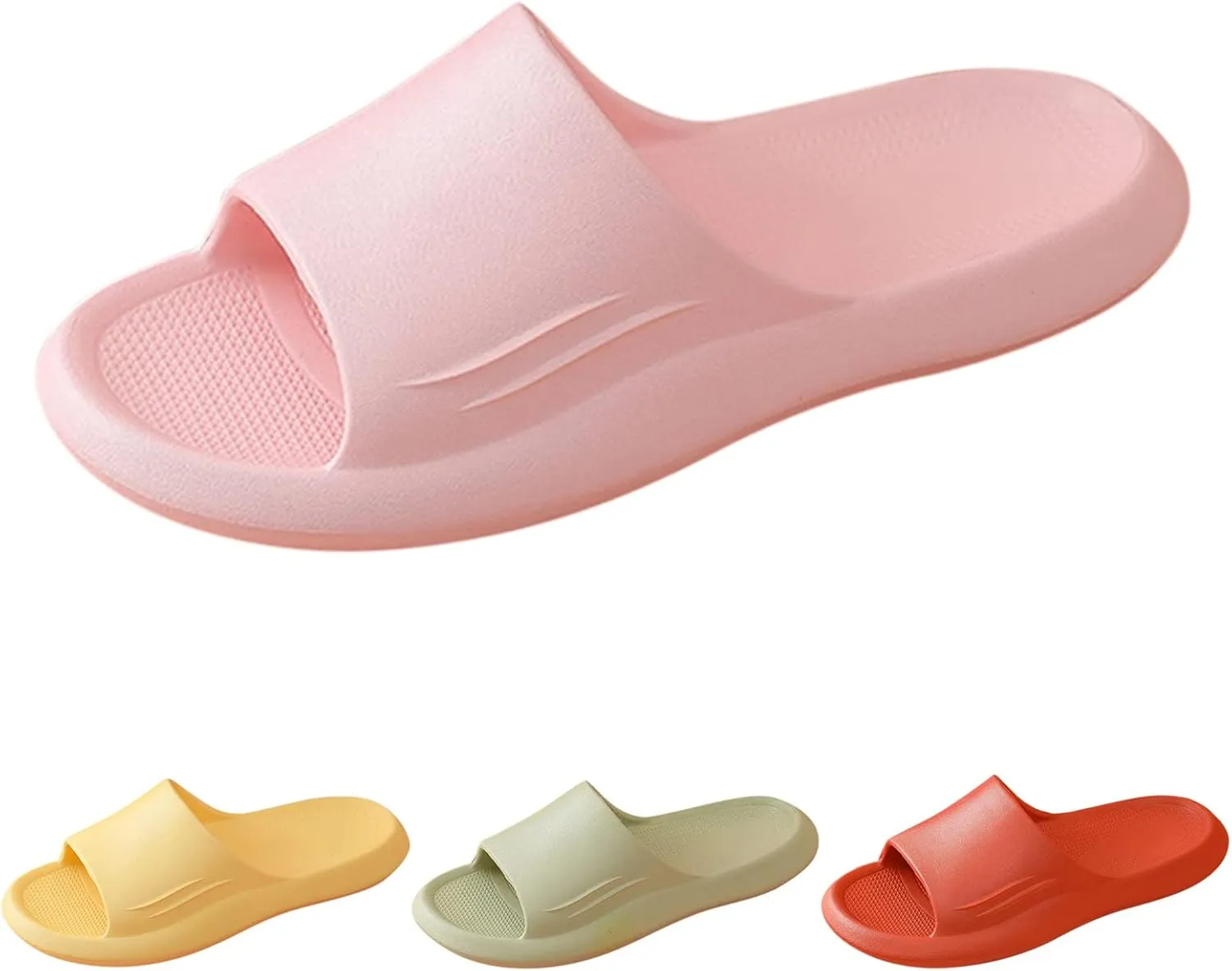 Cloud Slides Travel Slippers for Women Foldable Shower Shoes for Living Room Pool Beach Spa Public Showers