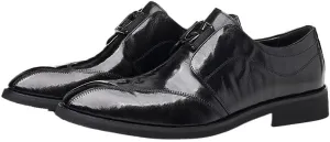Contemporary Plain Toe Men's Derby Shoes Soft Cushioning Formal Church Ceremonies Job Interviews Non-Slip Leather Sole
