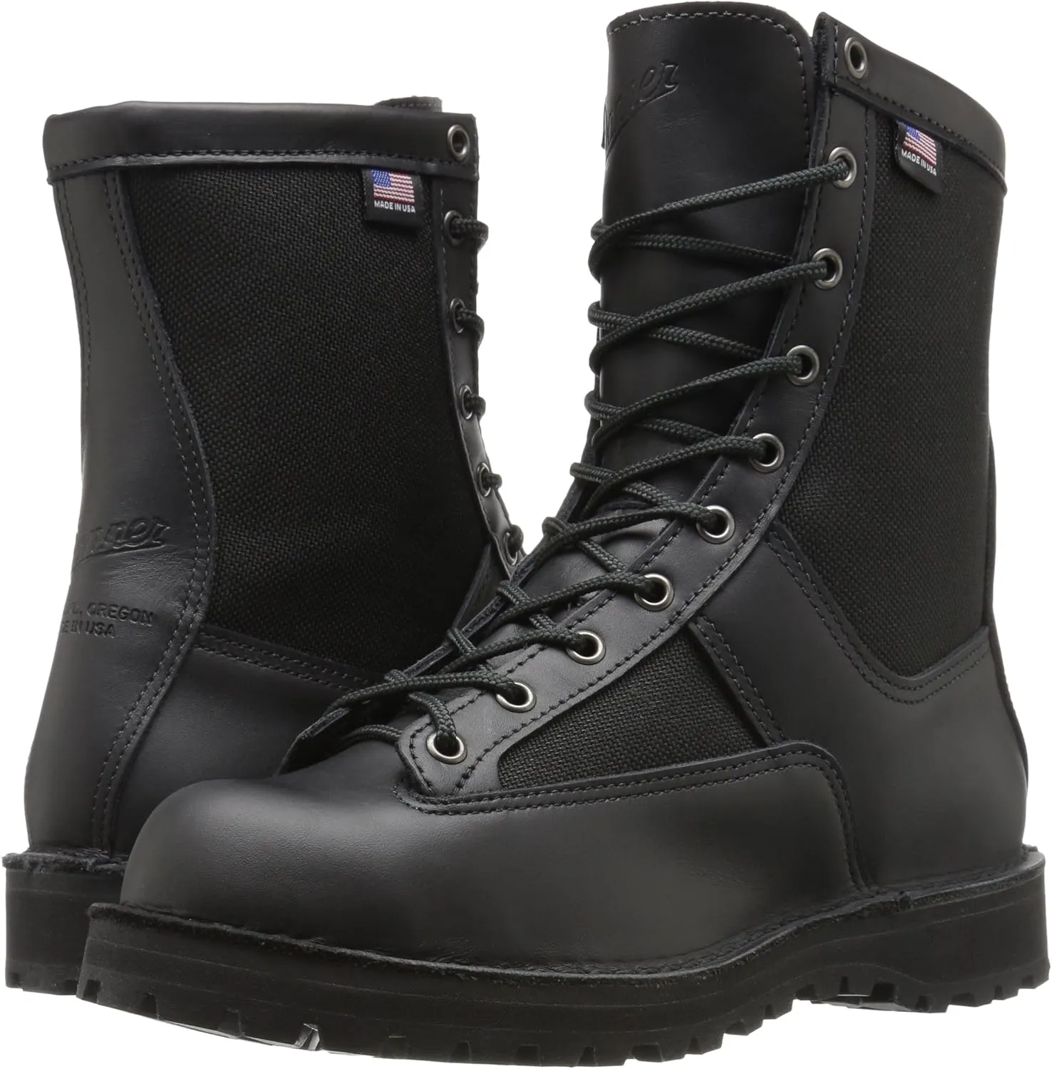 Danner Acadia 8" Waterproof Tactical Boots for Men - Polishable Leather with Breathable Gore-Tex, Traction Outsole, Made in USA