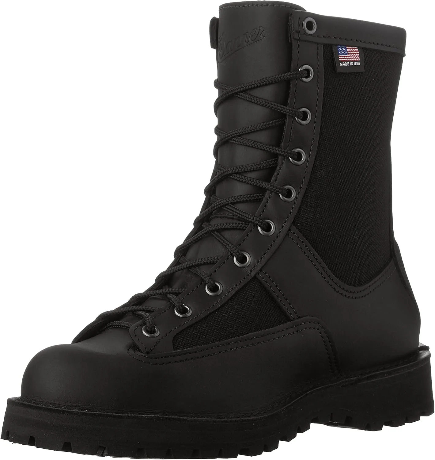 Danner Acadia 8" Waterproof Tactical Boots for Men - Polishable Leather with Breathable Gore-Tex, Traction Outsole, Made in USA