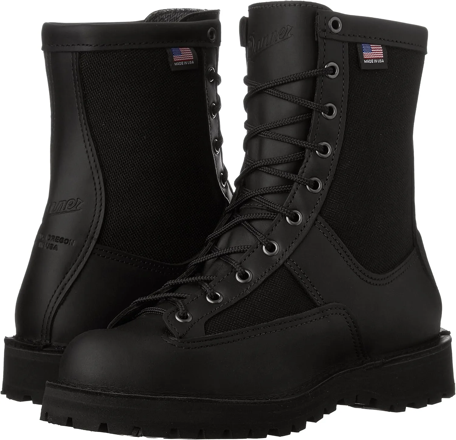 Danner Acadia 8" Waterproof Tactical Boots for Men - Polishable Leather with Breathable Gore-Tex, Traction Outsole, Made in USA
