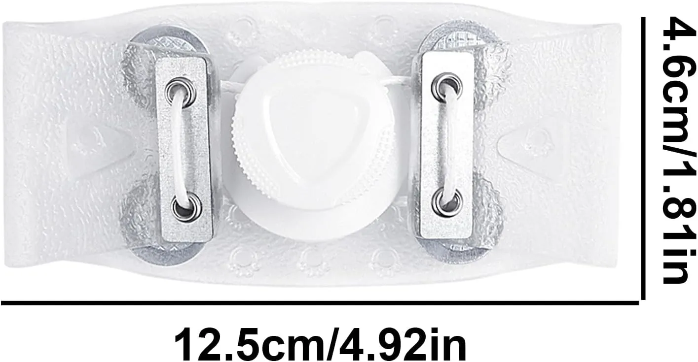 Ice Cleats with Manganese Steel Spikes & 5-Claw Design - Anti-Slip PP/Nylon Traction for Hiking/Running, Foldable Lightweight Snow Grippers for Boots/Shoes