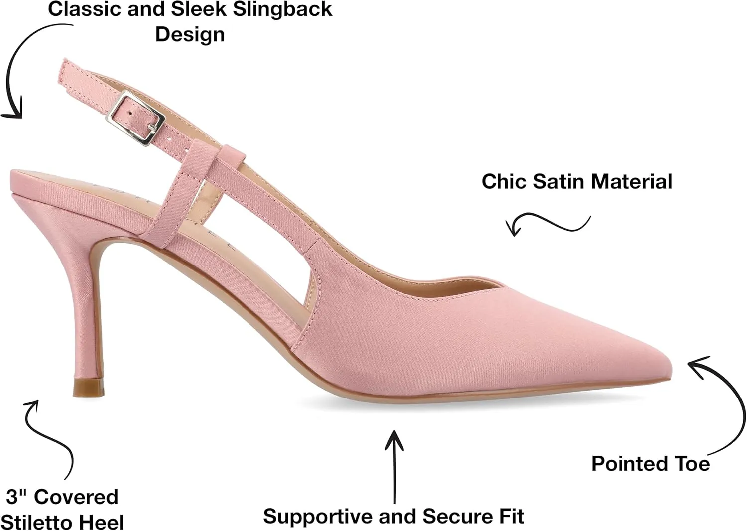 Journee Collection Women's Knightly Pump