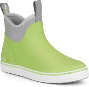 Kalkal Women's Deck Boots, Waterproof Ankle Rain Boots Fishing Boots with High Traction, Women's Rubber Boots For Gardening Fishing Boating Camping