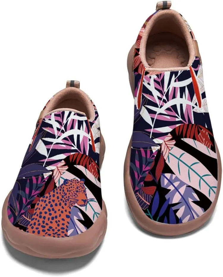 Kid Travel Shoes Boy Girl Slip-On Casual Loafers Lightweight Comfort Animal Art Painted Fashion Sneakers