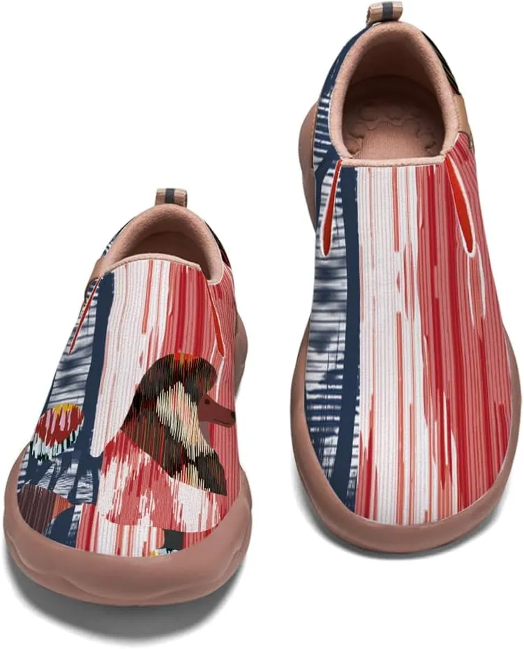 Kid Travel Shoes Boy Girl Slip-On Casual Loafers Lightweight Comfort Animal Art Painted Fashion Sneakers