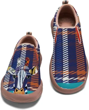 Kid Travel Shoes Boy Girl Slip-On Casual Loafers Lightweight Comfort Animal Art Painted Fashion Sneakers