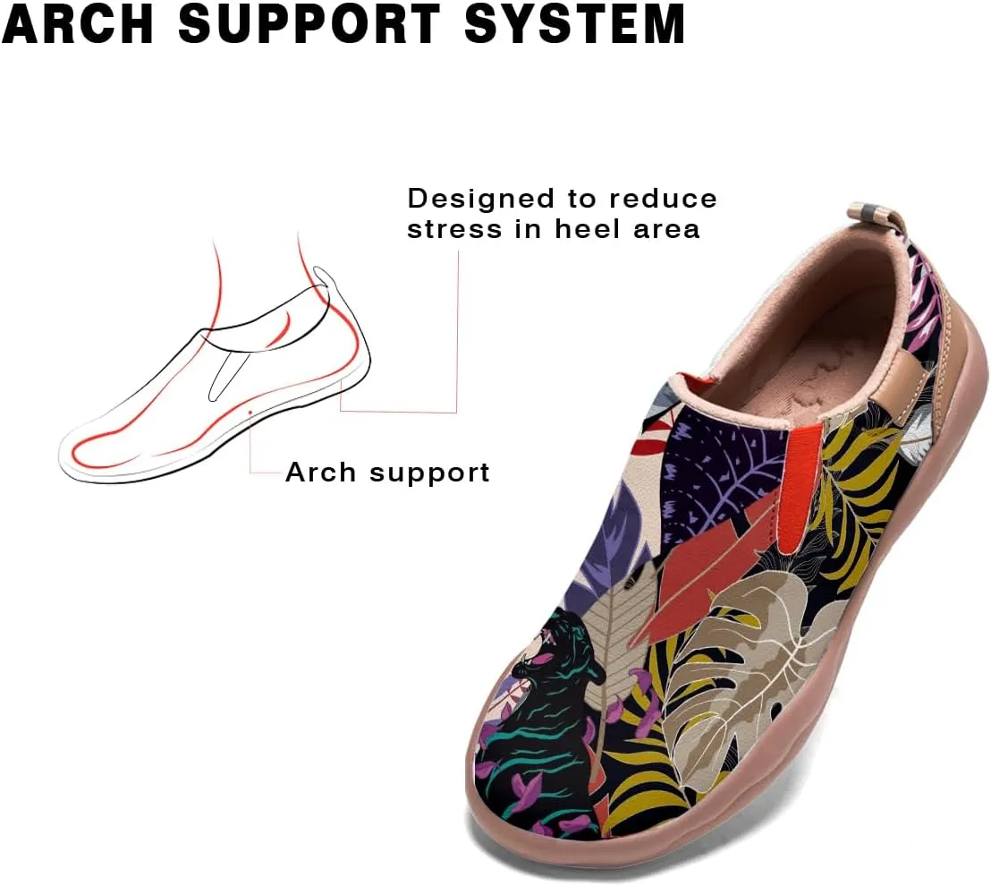 Kid Travel Shoes Boy Girl Slip-On Casual Loafers Lightweight Comfort Animal Art Painted Fashion Sneakers