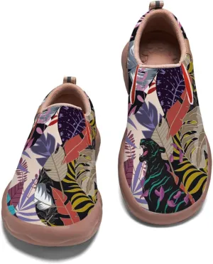 Kid Travel Shoes Boy Girl Slip-On Casual Loafers Lightweight Comfort Animal Art Painted Fashion Sneakers