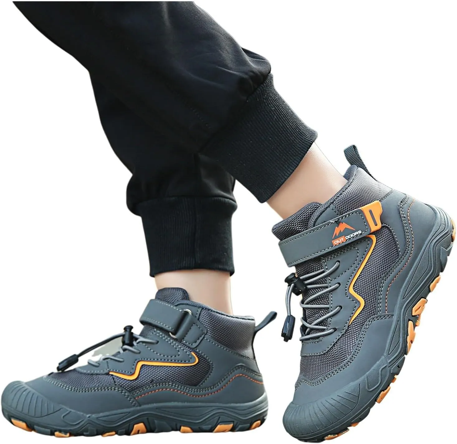 Kids Boys Sports Trainers Shoes Breathable Lightweight School Basketball Soccer Sneakers Children's Hiking Shoes