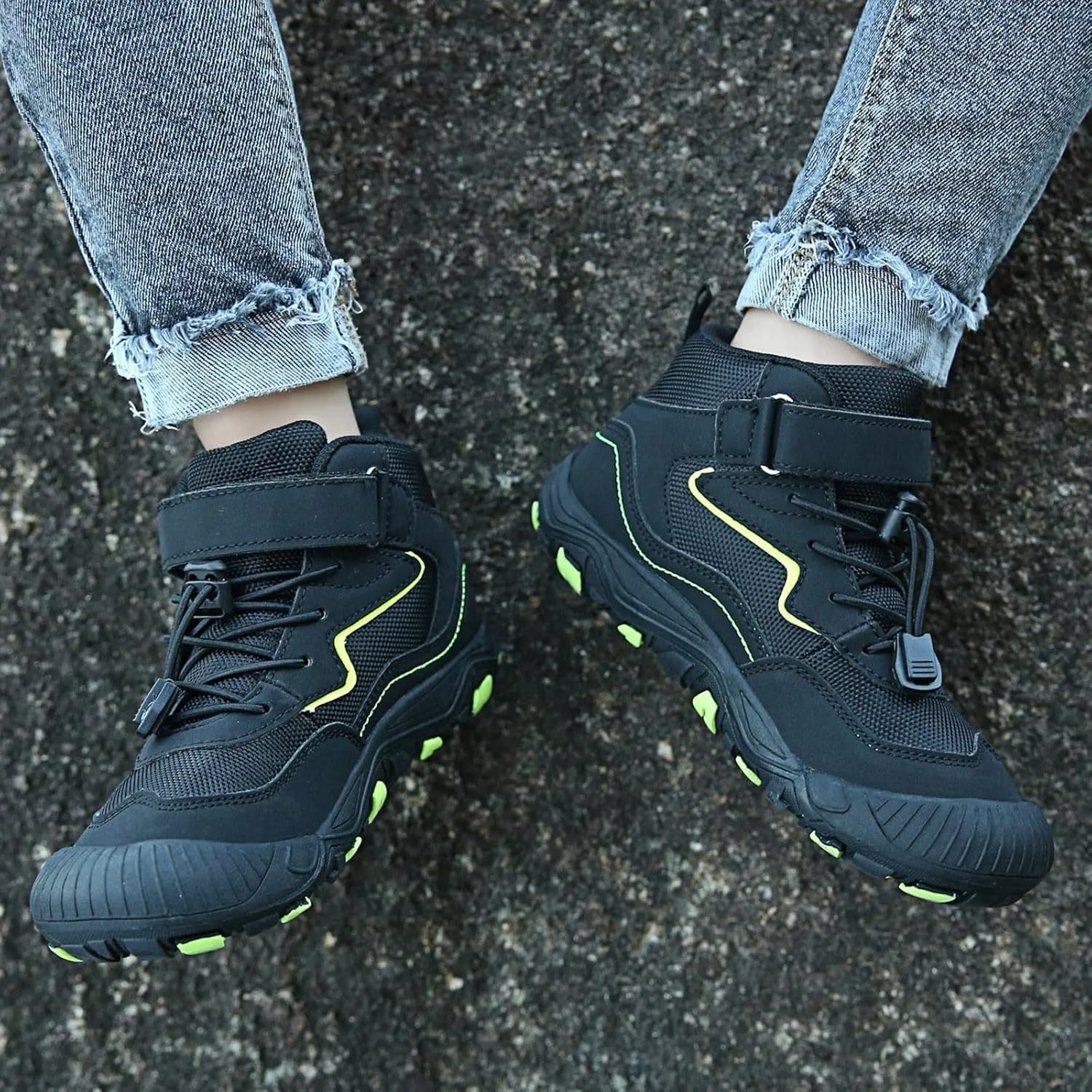 Kids Boys Sports Trainers Shoes Breathable Lightweight School Basketball Soccer Sneakers Toddler Snow Boots Boy