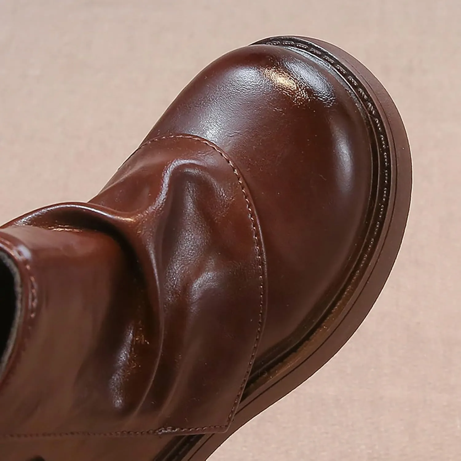 Kids Girls Boys Short Ankle Boots Little Kid aterproof Outdoor Booties Leather Cozy Lightweight Sport Shoes