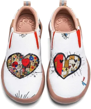 Kids Loafers Shoes Girl Travel Casual Cartoon Animals Art Painted Slip On Comfort Boy Fashion Sneaker(Big Kid/Little Kid/Toddler)