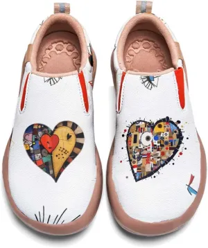 Kids Loafers Shoes Girl Travel Casual Cartoon Animals Art Painted Slip On Comfort Boy Fashion Sneaker(Big Kid/Little Kid/Toddler)