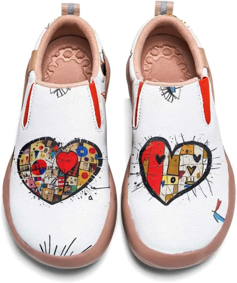 Kids Loafers Shoes Girl Travel Casual Cartoon Animals Art Painted Slip On Comfort Boy Fashion Sneaker(Big Kid/Little Kid/Toddler)