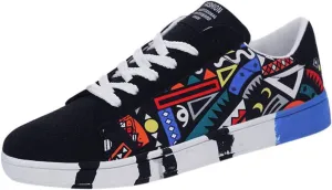 Lace-Up Colorfor Casual Fashion Canvas Shoes Sport Men's Shoes Sneaker for Men Walking Sneaker