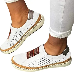 Ladmiple Shoes For Women Sneakers Slip Ons Comfort Casual Canvas Shoes Summer Fashion Platform Walking Flats Loafers