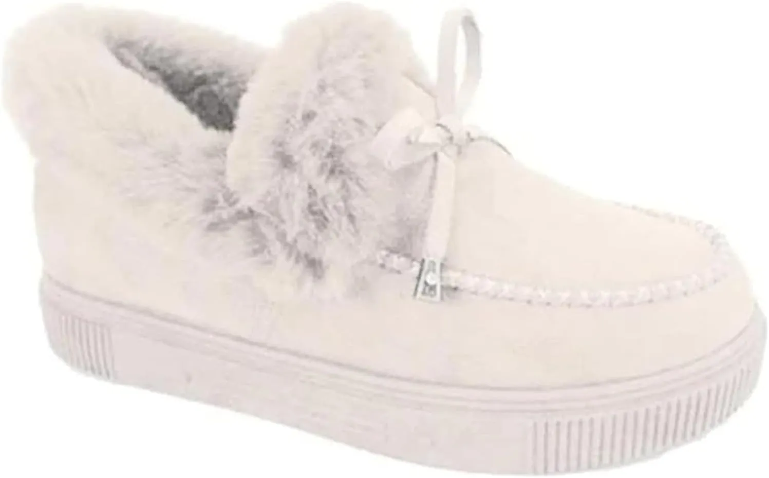 Ladmiple Snow Boots For Women Wide Faux Fur Lined Winter Ankle Booties Classic Slip On Fashion Casual Warm Walking Shoes