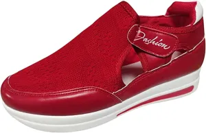 Ladmiple Womens Shoes Dressy Casual Loafers Low Top Slip On Canvas Shoes Comfort Platform Walking Fashion Flats Sneakers