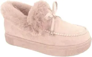 Lausiuoe Winter Dress Boots For Women 2024 Snow Boots Outdoor Warm Fur Lined Comfortable Fuzzy Loafers Shoes Ankle Booties