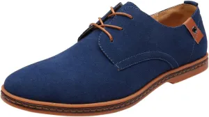 Mens Brown Dress Shoes Casual Oxford Business Shoe Leather Slip-on Loafer for Men Driving Office Outdoor Penny Comfort Stylish Footwear