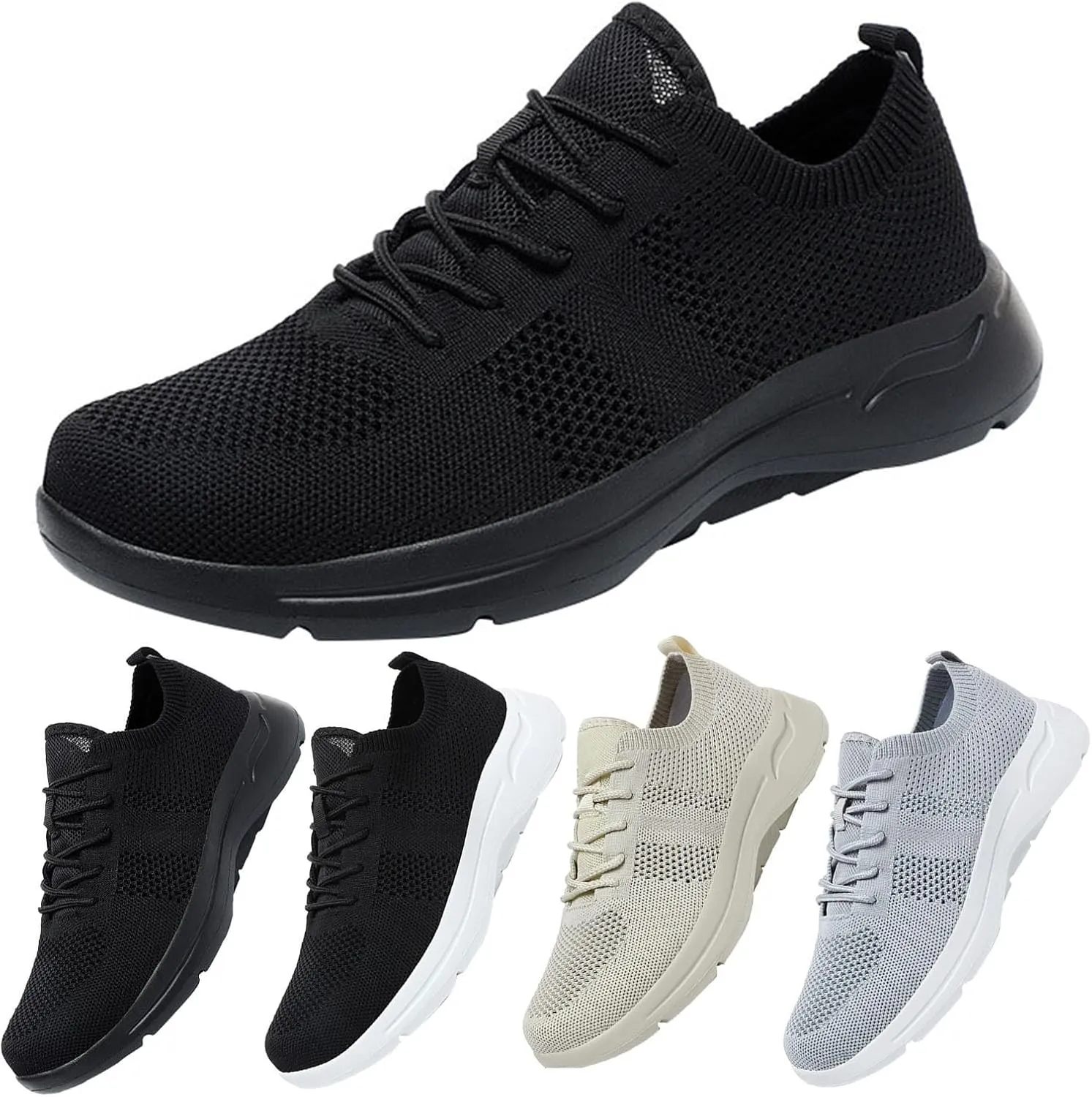 Men's Casual Shoes Fashion Oxfords Business Walking Mens Running Shoes Jogging Women Casual Shoes Walking Sneakers Black Tennis Shoe Loafers Shoe