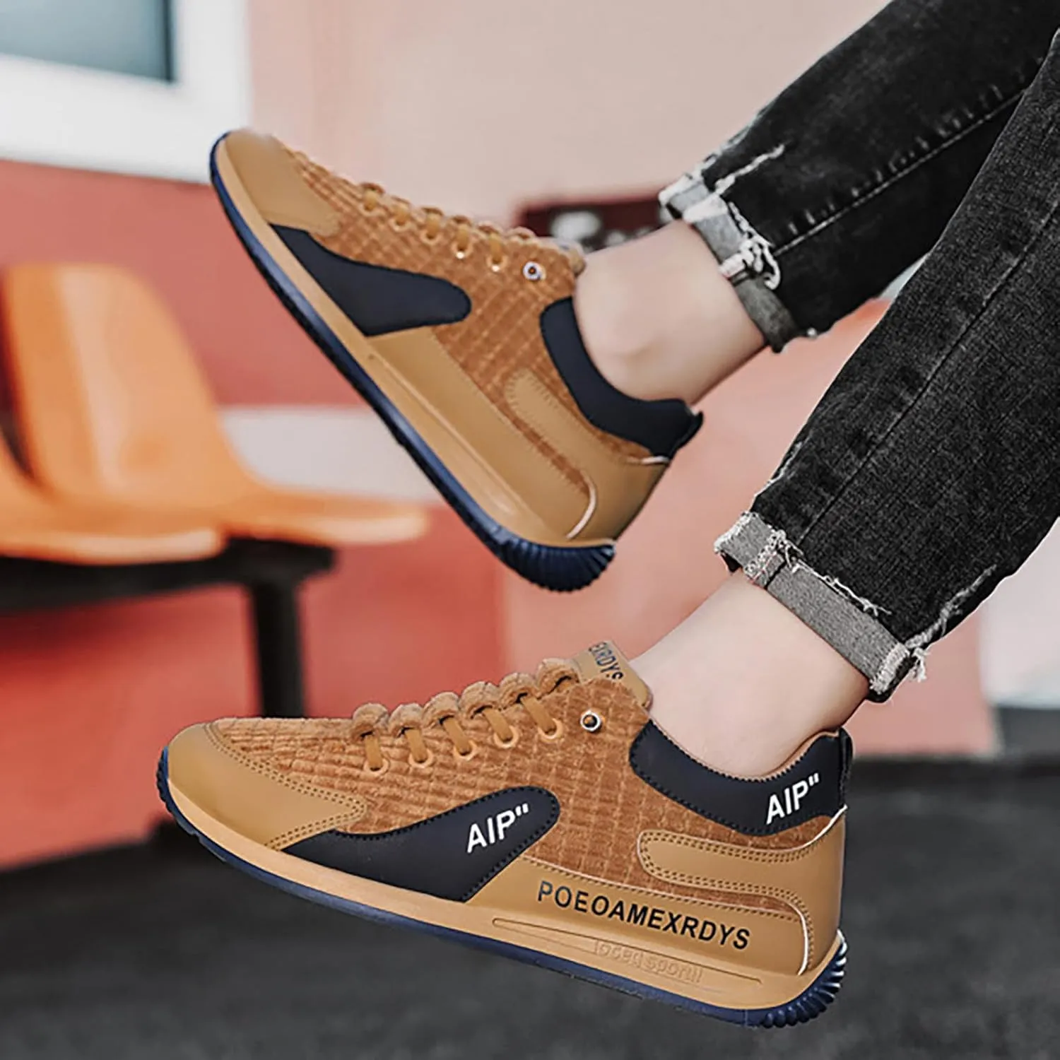 Mens Casual Shoes Sports Comfortable Mountaineering Summer and Autumn Lightweight Men's Sneaker