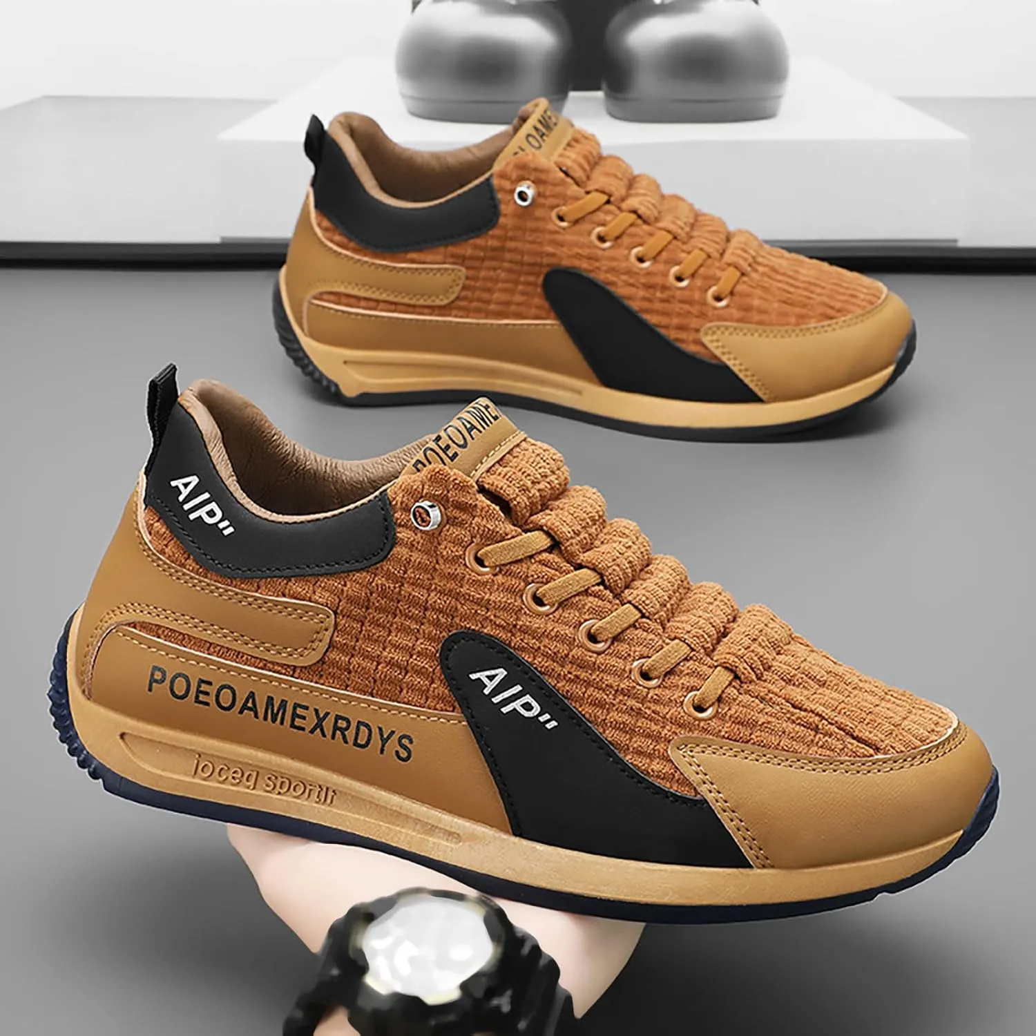 Mens Casual Shoes Sports Comfortable Mountaineering Summer and Autumn Lightweight Men's Sneaker