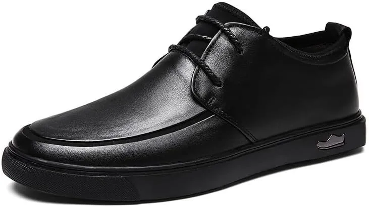 Men's Classic Casual Dress Shoes Retro Business Lace-up Formal Oxfords Shoes for Men