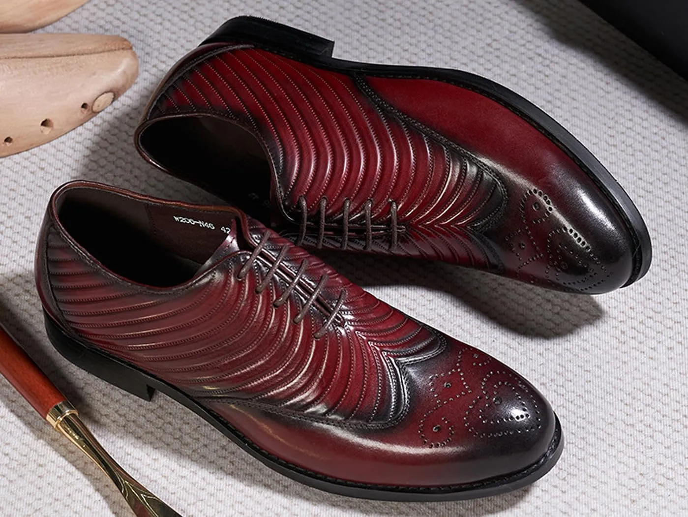 Mens Dress Shoes Formal Oxfords Suit Shoes Genunie Leather Whole Cut Oxfords Fashion Prom Wedding Business Causal Modern Derby Comfortable Tuxedo Shoes for Men