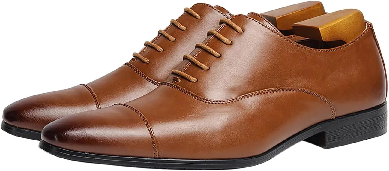 Mens Oxfords Formal Prom Dress Shoes Fashion Casual Wedding Business Tuxedo Walking Shoes for Men Boys